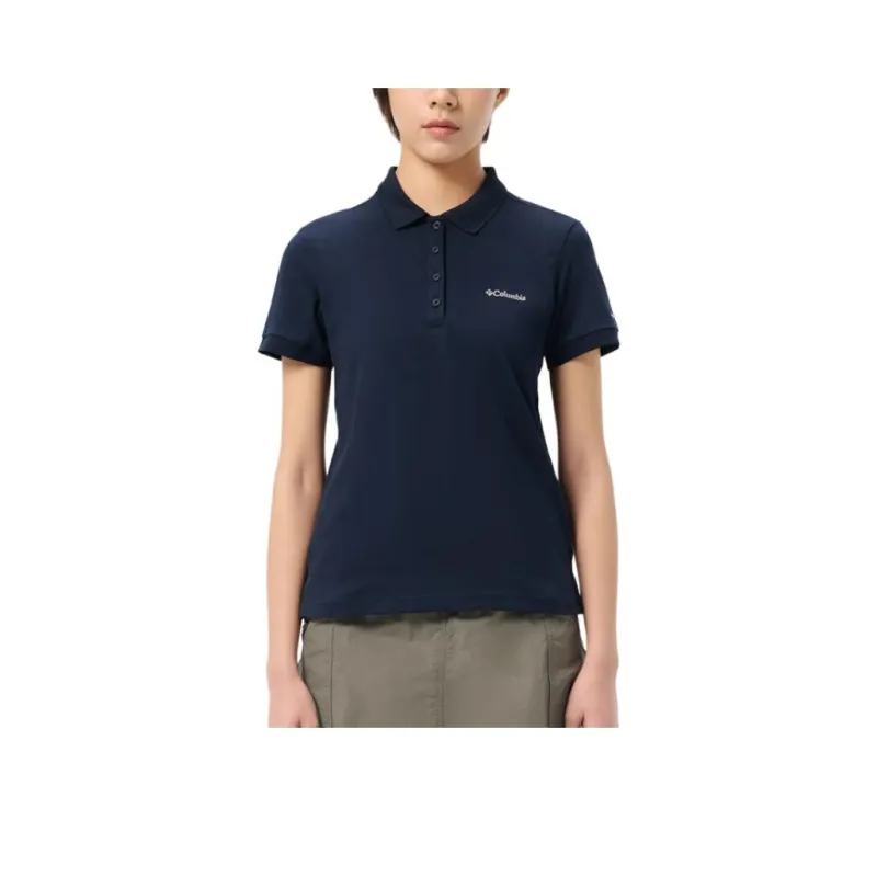 Columbia Polo Shirt Women's Blue-0