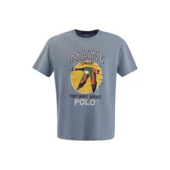 Polo Ralph Lauren Graphic Printed Crewneck T Shirt