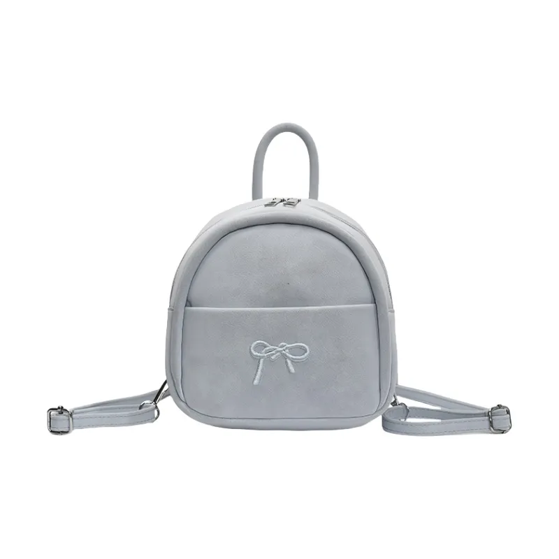 Yi Brigade PU Backpack Women's Blue-0