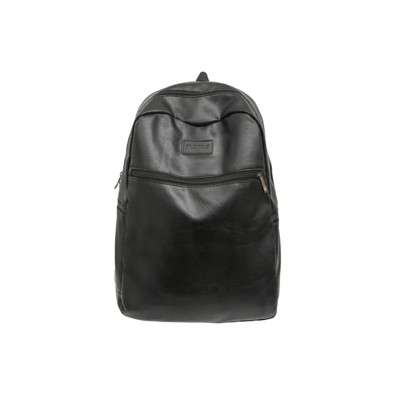 SUN EARTH &U PU Backpack Unisex Brown/Black-1