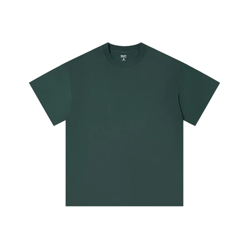 MIANDEMEIXUE Loose Fit Casual Inner Short Sleeved T Shirt Unisex Solid Color-22