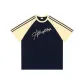 Navy Blue & Yellow
