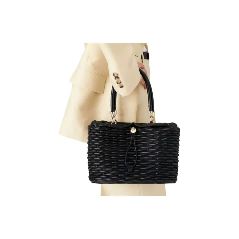 Furla Calfskin One Shoulder Handbags Regular Women's Black-3
