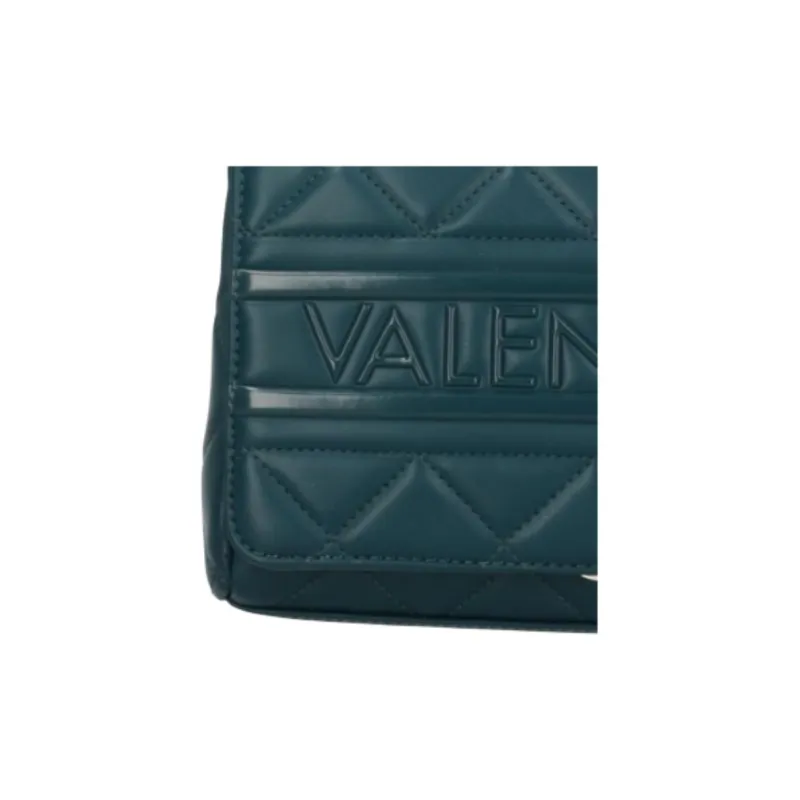 Valentino Leather Shoulder Bag Crossbody Bag Handbag Women's Turquoise-4