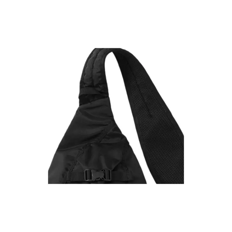 Thisisneverthat Nylon Shoulder Bag Crossbody Bag Unisex Black-2