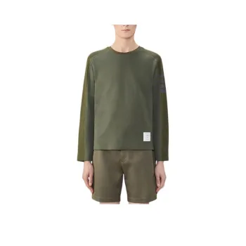 THOM BROWNE 4 Bar Striped Crewneck Sweatshirt