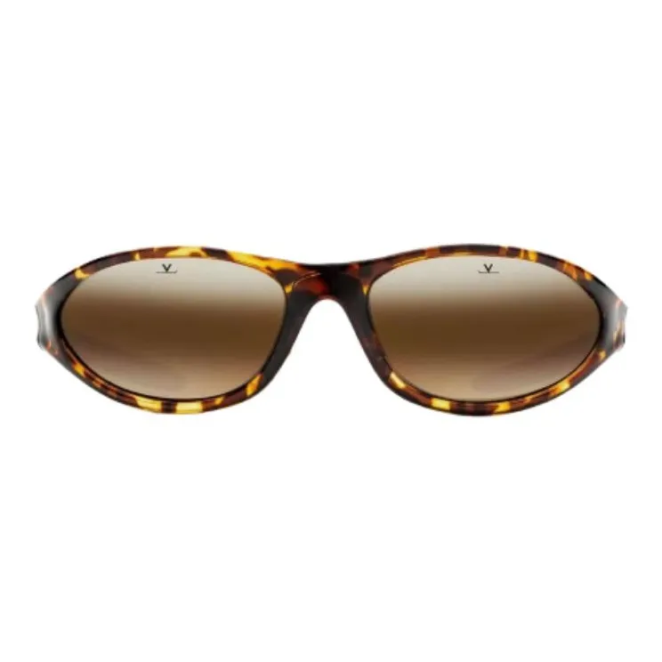 Vuarnet Nylon Irregular Shape Sunglasses Unisex Brown-1