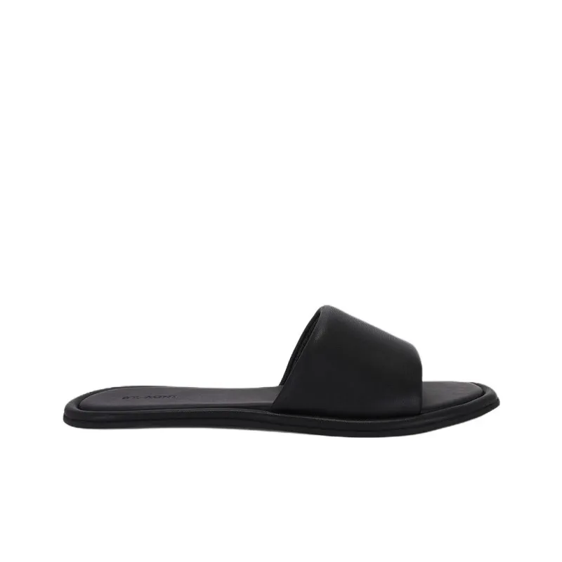 ST. AGNI Slide Slippers Women's Black-1
