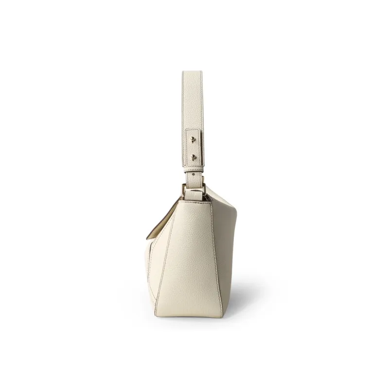 MINIBIRD Top Grain Cow Leather Geometric Shoulder Bag, Crossbody Bag Medium Size Women's Multicolor-23