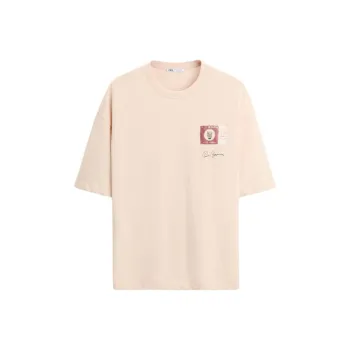 ZARA T-Shirts Men Pink