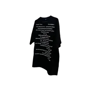 SODIFF T-Shirts Unisex Black