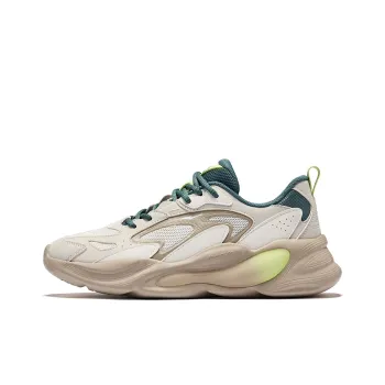 Erke Version 2.0 Of Endless Joy Anti Slip Wear Resistant Low Top Casual Shoes Men's Microcrystal White Pine Green