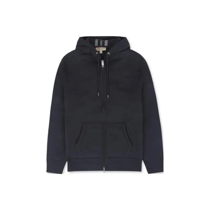 Burberry Clarendon Check Hood Zip Up Hoodie-0