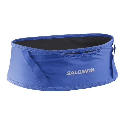 SALOMON Polyamide Elastane Sports Belts Men's Blue  