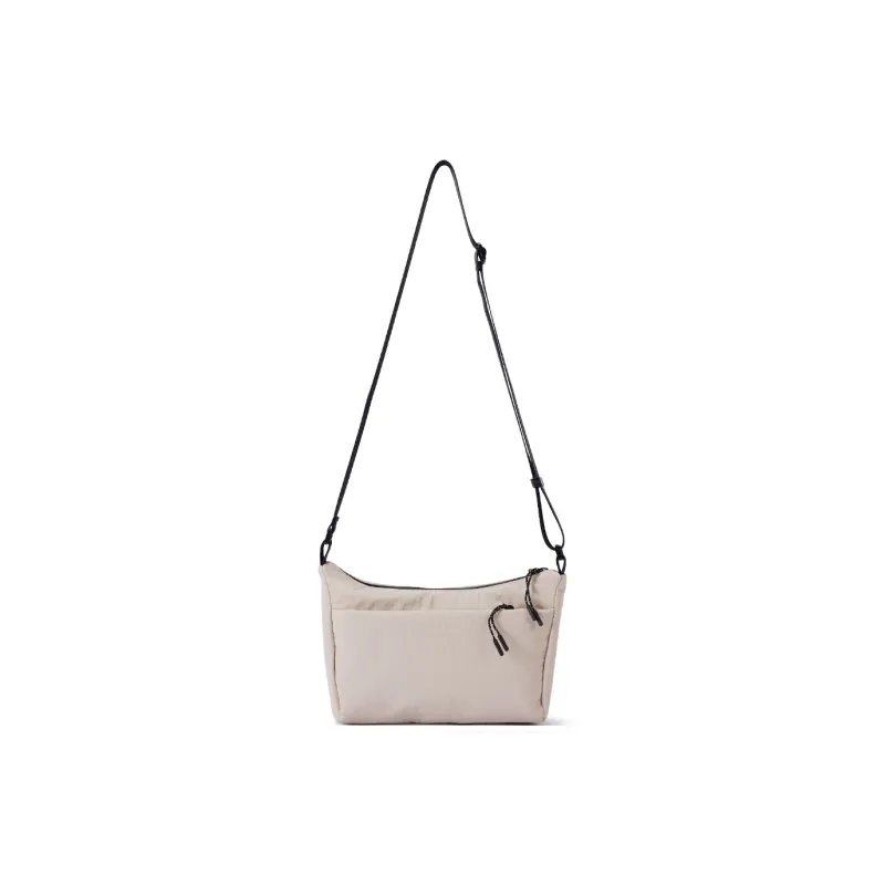 Dubaolu Fabric Dumpling Bag Crossbody Bag Medium Size Unisex Black/Khaki/Brown-3
