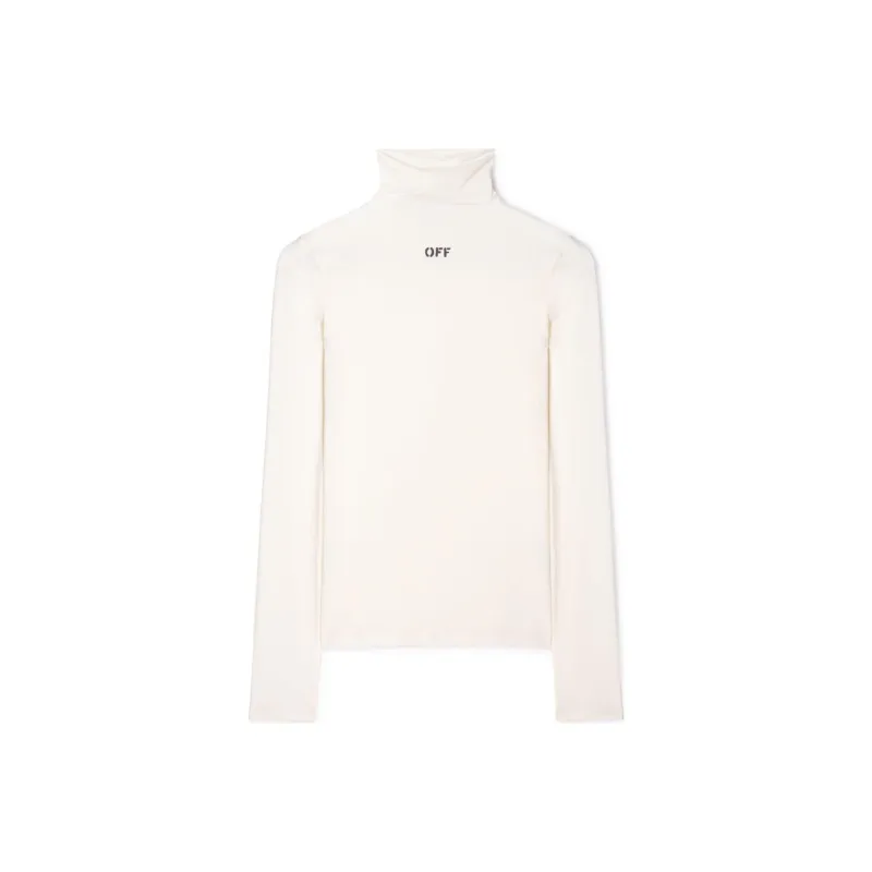 Off- Off-Stamp Long-Sleeved Top-0