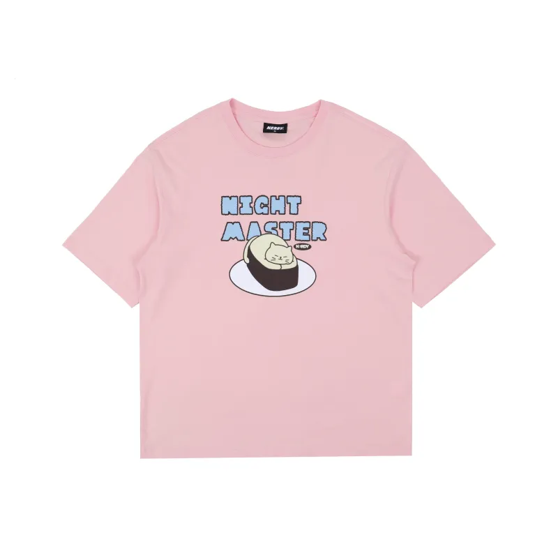 NERDY T Shirt Unisex Light Pink-0
