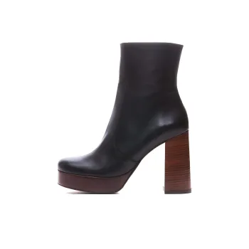 ANGEL ALARCON Ankle Boots Women's Black Brown