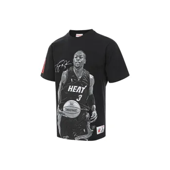 Mitchell & Ness x NBA Miami Heat T Shirt Men's Miami Heat/Wade