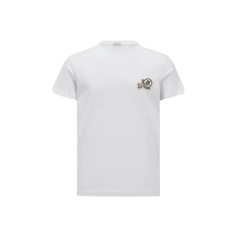 Moncler Double logo Patch T shirt-0