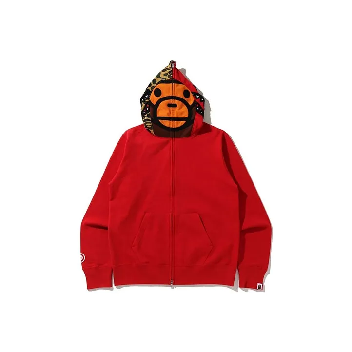 Bape Milo Shark Full Zip Hoodie-3