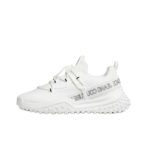 VERSACE JEANS COUTURE Hyber Low Top Casual Shoes Men's White