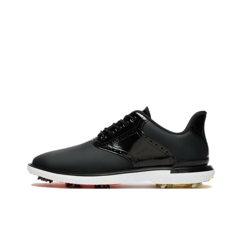 GFORE Slip Resistant, Abrasion Resistant, Lightweight Low Top Golf Shoes Men's Black-0
