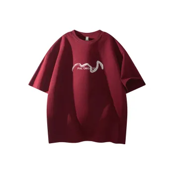 PAL ONGACO T Shirt Unisex Burgundy
