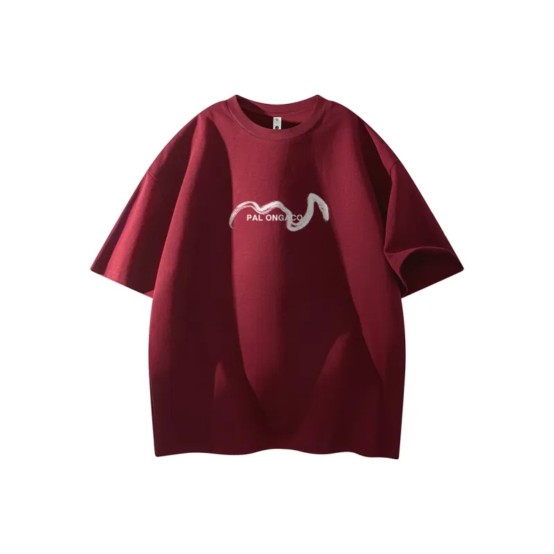 PAL ONGACO T-Shirt Unisex Burgundy-0