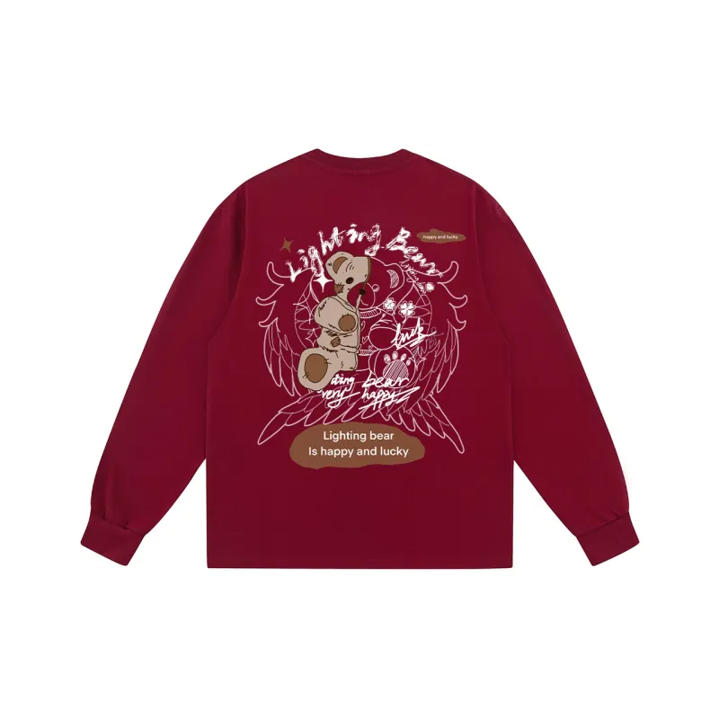 LIGHTNING BEAR T Shirts Unisex-10