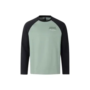 Adidas FW24 T Shirt Unisex Dusty Green/Black
