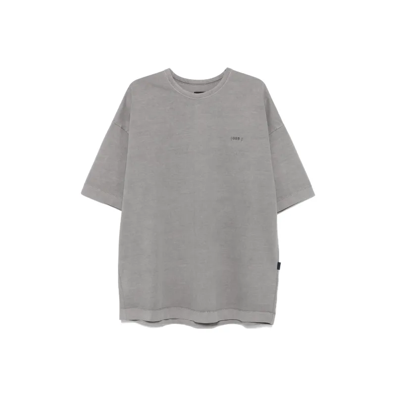 JUUN.J Logo embroidered T shirt-0