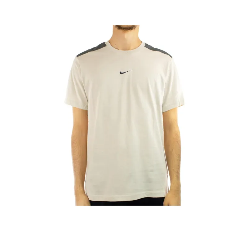 Nike Clothing T Shirts Men Cream-1