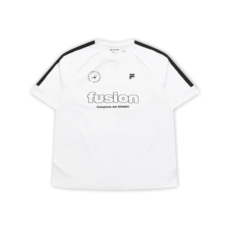 FILA FUSION INLINE T Shirts Unisex White-0