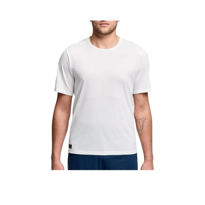 Saucony Stopwatch T-Shirt Men's White-0