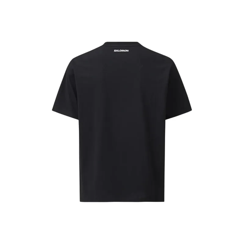 SALOMON T Shirts Unisex Black-1