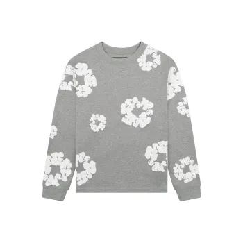 Denim Tears Long Sleeve Cotton Wreath T shirt