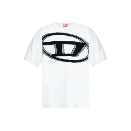 DIESEL T Doxt Logo Printed Crewneck T Shirt