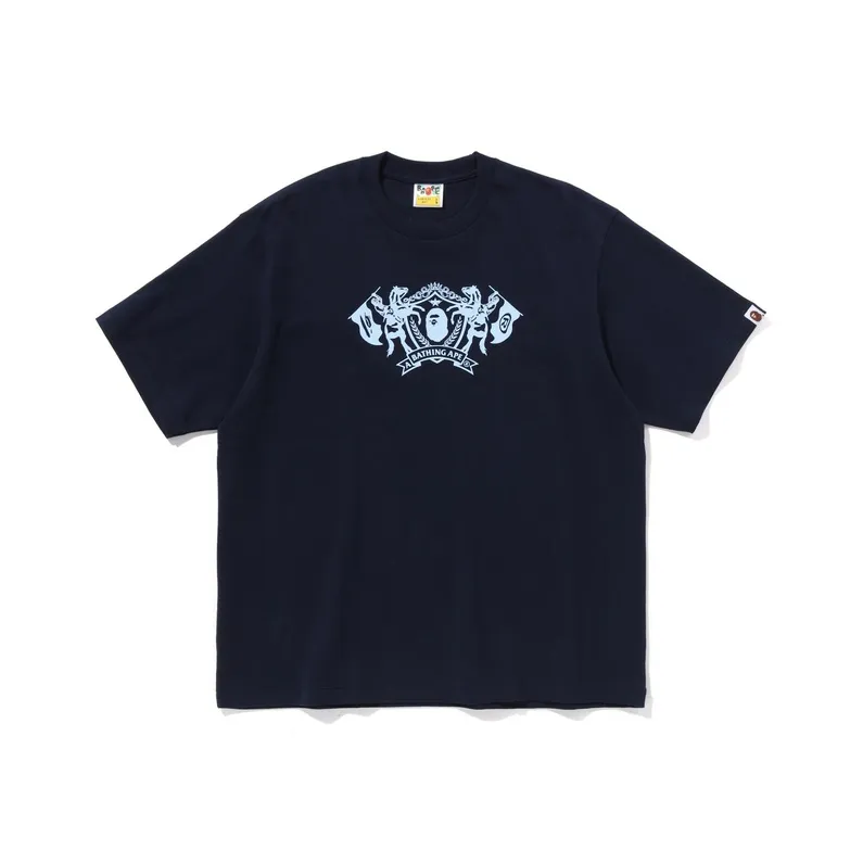 A BATHING APE College Logo Relaxed Fit Tee-2