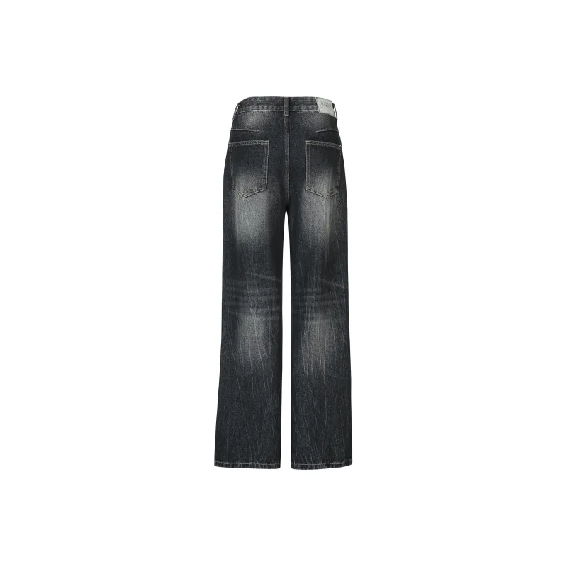 Wen Shan Jeans Women's Black Gray-7
