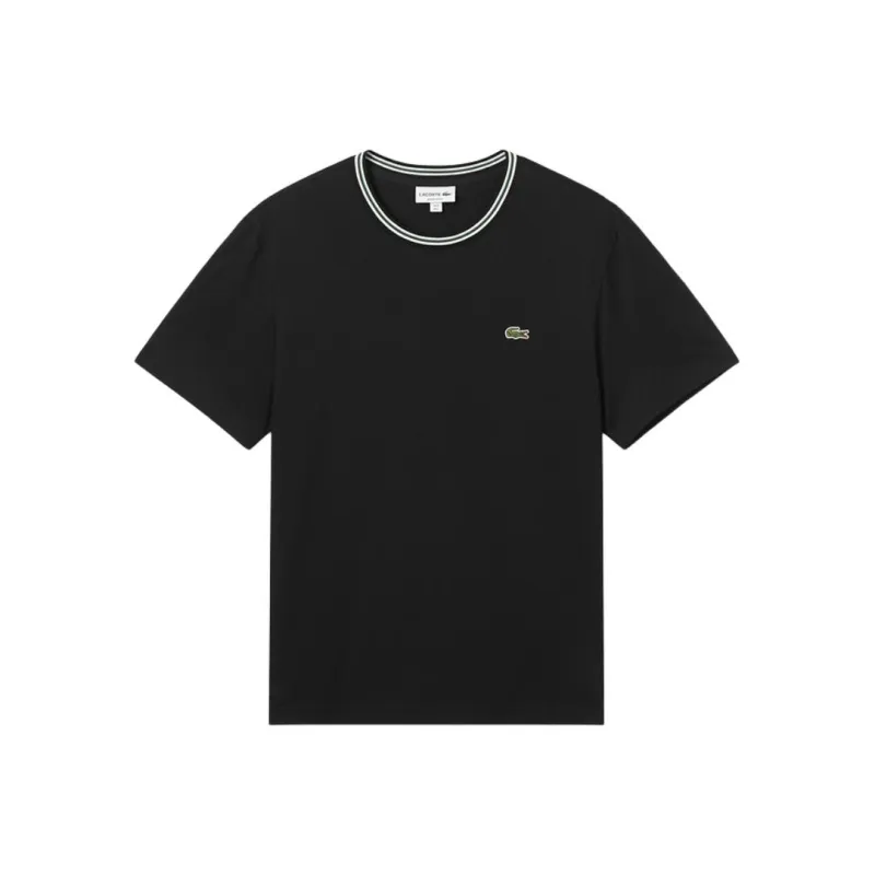 LACOSTE Logo patch T shirt-0