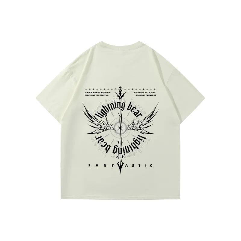 LIGHTNING BEAR T Shirts Unisex-6