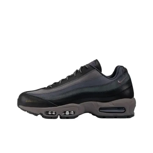 A Ma Maniére x Nike Air Max 95 Anti Slip Wear Resistant Low Top Running Shoes Men's Black Purple