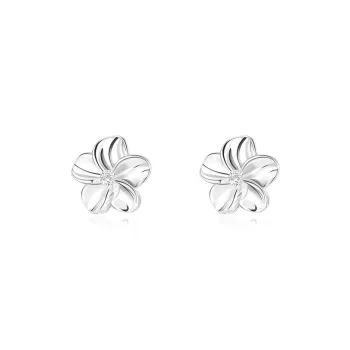 JOLLY NOTE Sterling Silver Stud Earrings Women's