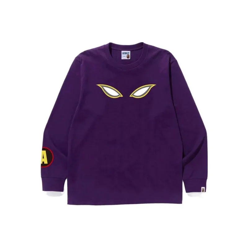 A BATHING APE Shadow L/S Tee-4