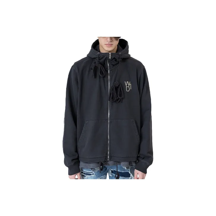 WE11DONE Sweatshirt Unisex Charcoal-0