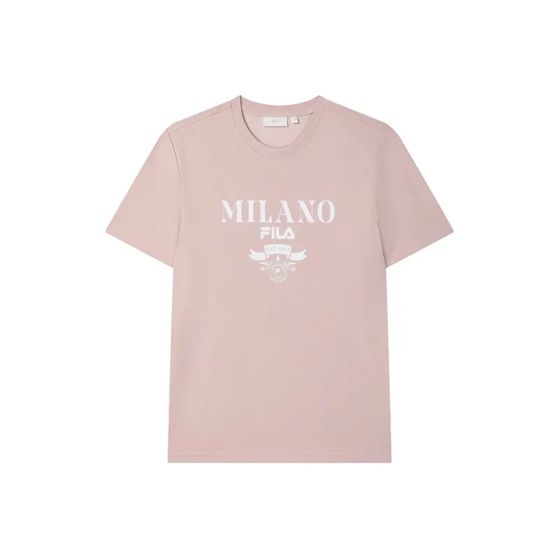 FILA T Shirts Men Nude Pink-0