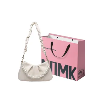 NOMK PU Crossbody Bags Shoulder Bags Women's White
