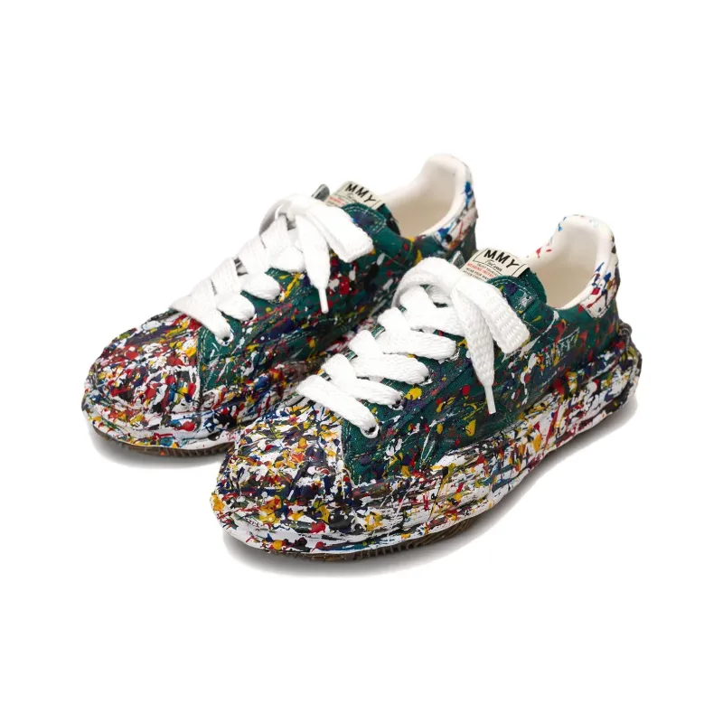 MIHARA YASUHIRO Paint splatter Sneakers-12