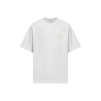URBAN REVIVO T Shirt Men's Raw White
